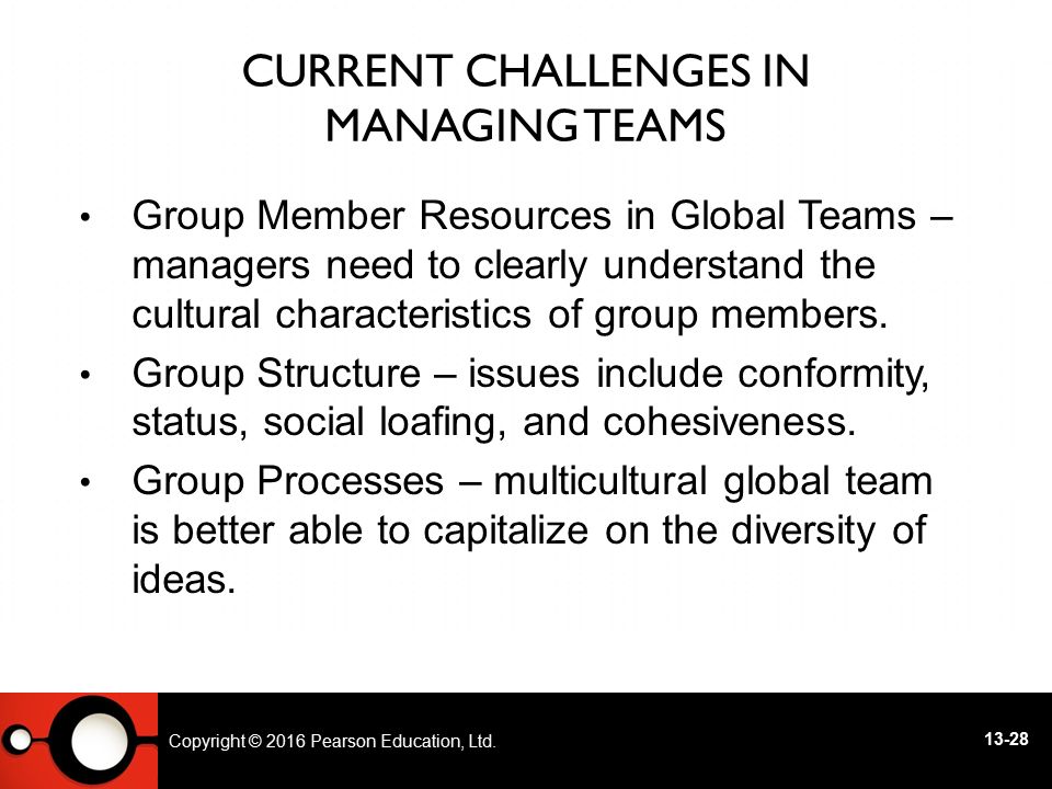 Challenges in managing multicultural team